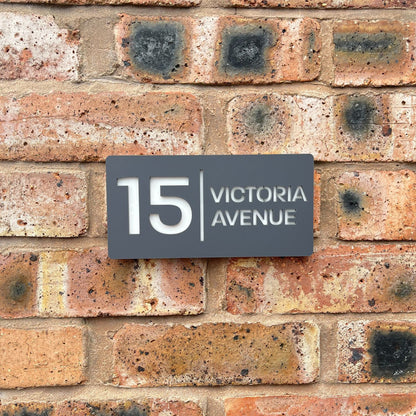 Tablet House Sign