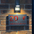 Liver Bird House Sign (Matt Grey)