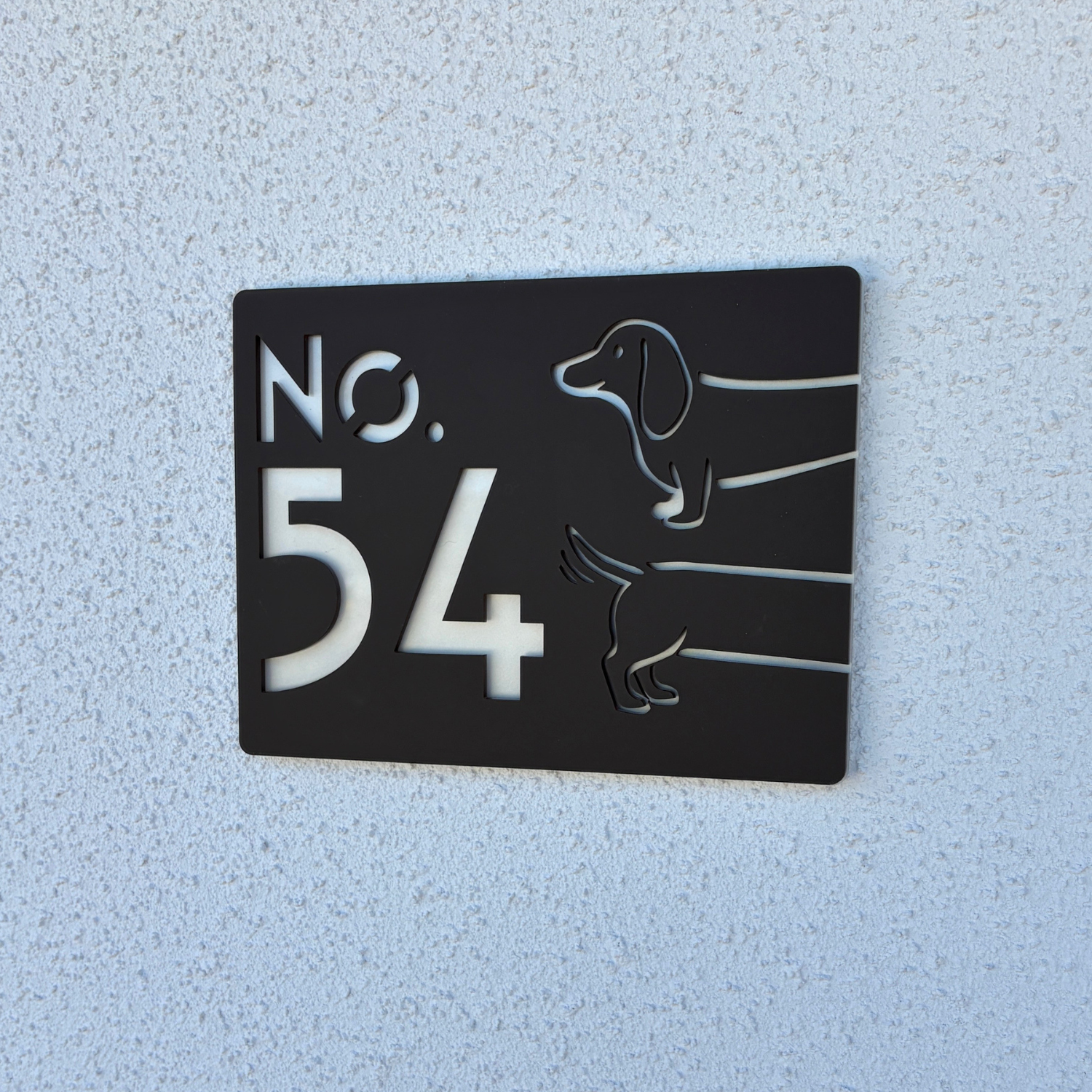 Sausage Dog House Sign