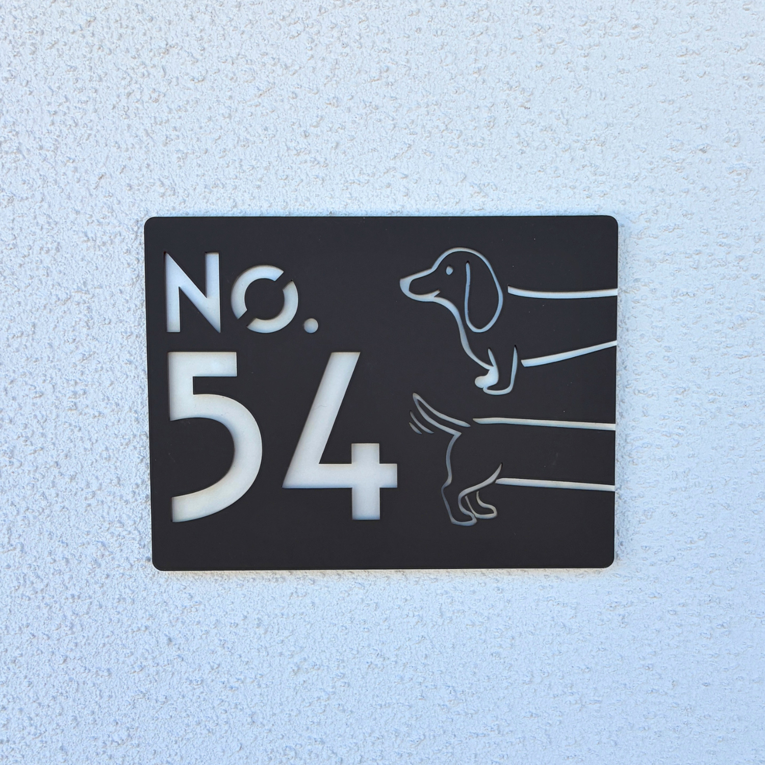 Sausage Dog House Sign