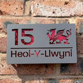 Welsh Dragon House Sign